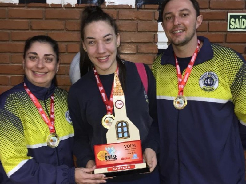 VOLEIBOL FEMININO SUB 17 DO CEJ CONQUISTA TÍTULO INÉDITO NA 55ª ONASE