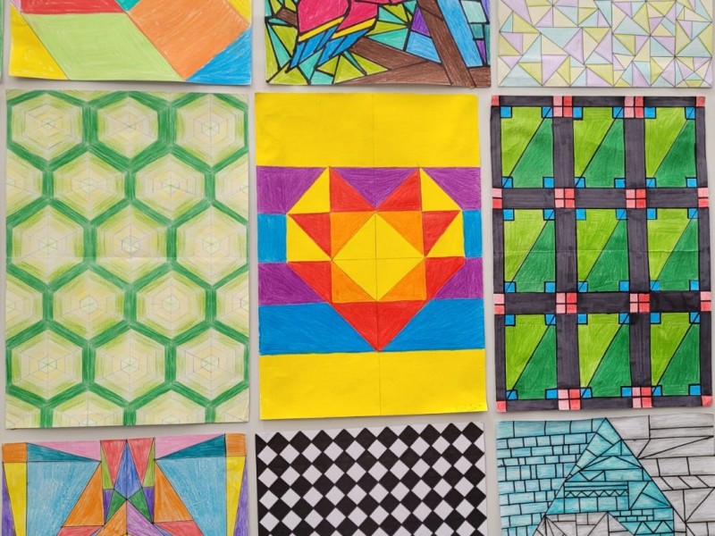 Desenho Geométrico: O laboratório da Geometria Plana -  alunos dos 1ºs e 2ºs Anos do Ensino Médio