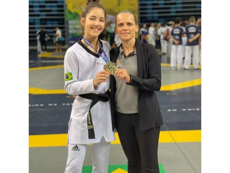 Aluna do colégio conquistou 1° lugar no Pan Series II