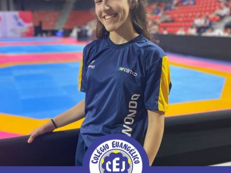 A aluna/atleta do CEJ, Isabelle Maestri Dalapria compete hoje o Campeonato Internacional Panamericano na República Dominicana