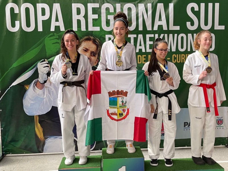 A aluna/atleta do CEJ, Isabelle Maestri Dalapria, conquista o Bicampeonato da Copa Regional Sul do Brasil
