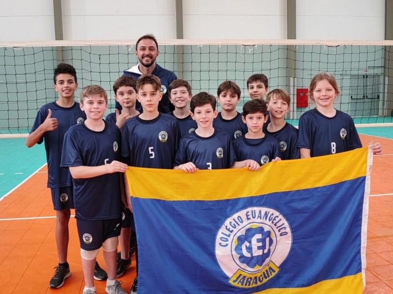 Futsal masculino do CEJ é campeão dos Jogos Escolares de 12 a 14 anos. -  Colégio Evangélico Jaraguá